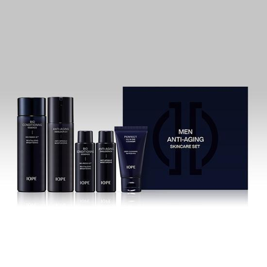 [남성선물]아이오페 맨 2종세트(에센스145ml+에멀젼 120ml+3종미니어처 증정